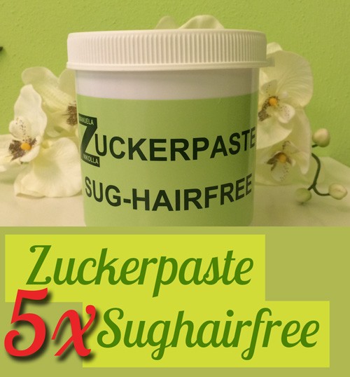 Zuckerpaste - 5 Dosen